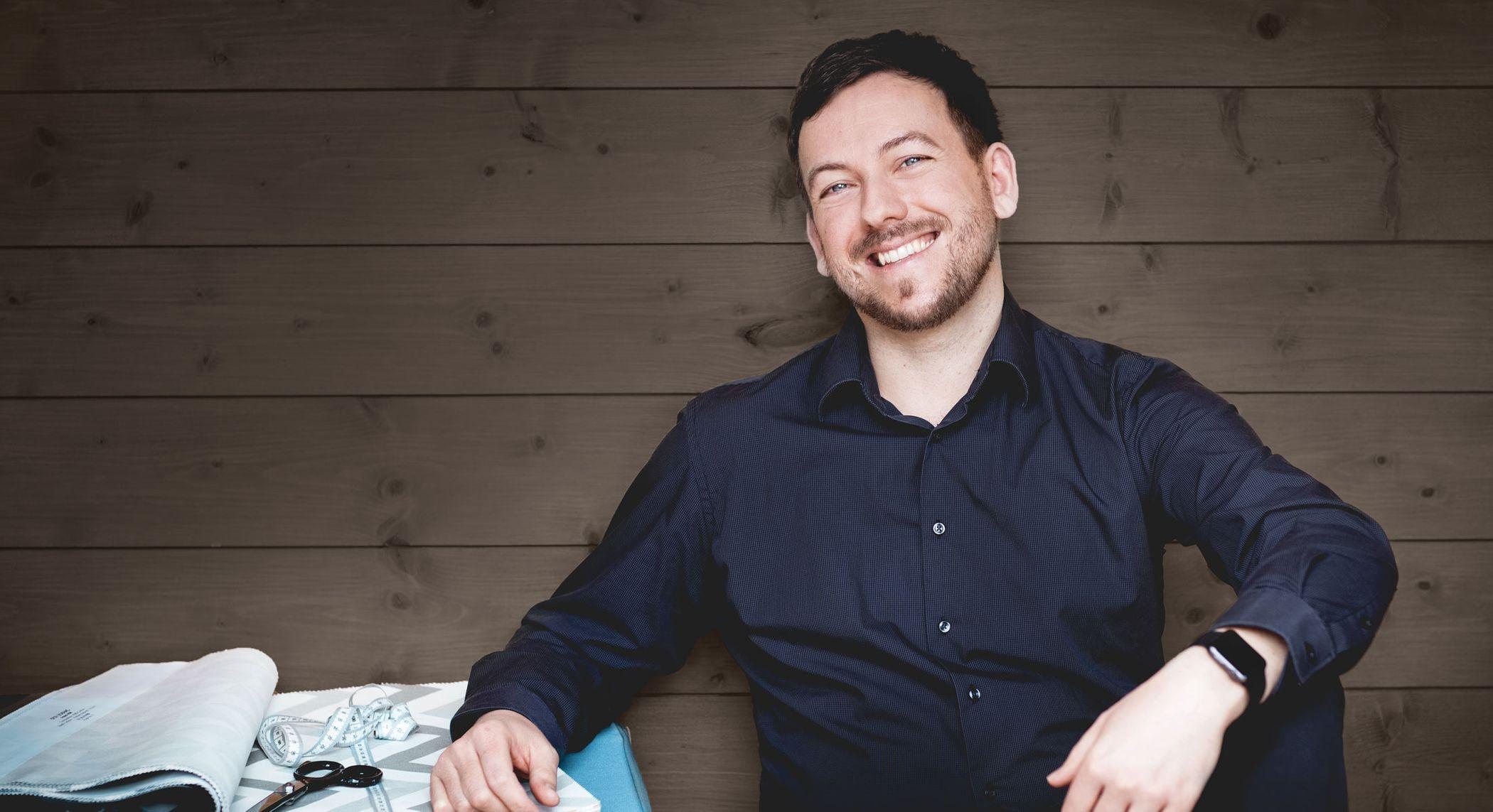 Matthias Berger, Raumausstattermeister und Inhaber von wohngefallen Berlin